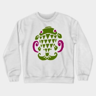 Lurelin Village Green and Purple (Totk) Crewneck Sweatshirt